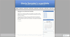 Desktop Screenshot of gloriag89.wordpress.com