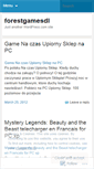 Mobile Screenshot of forestgamesdl.wordpress.com