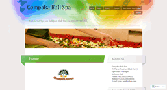 Desktop Screenshot of cempakabalispa.wordpress.com