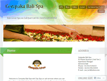 Tablet Screenshot of cempakabalispa.wordpress.com