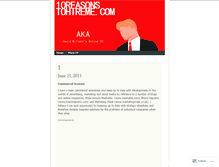 Tablet Screenshot of 10reasonstohireme.wordpress.com