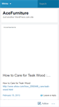 Mobile Screenshot of acefurn.wordpress.com