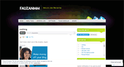 Desktop Screenshot of fauzanmm.wordpress.com