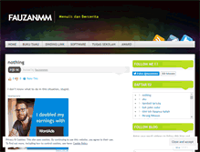 Tablet Screenshot of fauzanmm.wordpress.com
