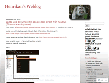 Tablet Screenshot of henrikan.wordpress.com