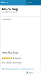 Mobile Screenshot of aioumba.wordpress.com