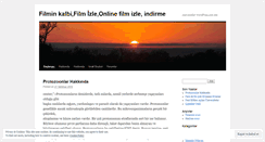 Desktop Screenshot of filmindiyari.wordpress.com