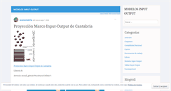 Desktop Screenshot of modelosinputoutput.wordpress.com