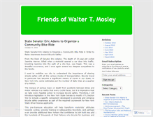 Tablet Screenshot of friendsofwaltertmosley.wordpress.com