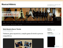 Tablet Screenshot of albenizab.wordpress.com