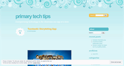 Desktop Screenshot of primarytechtipsdotcom.wordpress.com