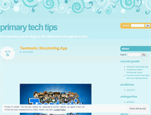 Tablet Screenshot of primarytechtipsdotcom.wordpress.com