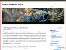 Tablet Screenshot of msmullerful.wordpress.com