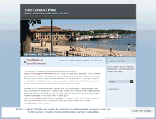 Tablet Screenshot of lakegenevaonline.wordpress.com