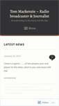 Mobile Screenshot of djtommackenzie.wordpress.com