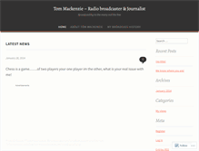 Tablet Screenshot of djtommackenzie.wordpress.com