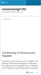 Mobile Screenshot of annariceengl1102.wordpress.com