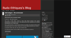 Desktop Screenshot of budoethiques.wordpress.com