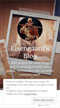 Mobile Screenshot of eisengaard.wordpress.com