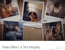 Tablet Screenshot of eisengaard.wordpress.com