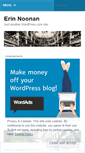 Mobile Screenshot of erindnoonan.wordpress.com