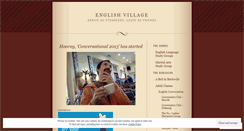 Desktop Screenshot of englishvillage.wordpress.com