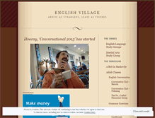 Tablet Screenshot of englishvillage.wordpress.com