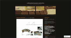 Desktop Screenshot of 4dmorphology.wordpress.com