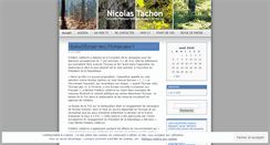 Desktop Screenshot of nicolastachon.wordpress.com