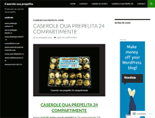 Tablet Screenshot of caseroleouaprepelita.wordpress.com