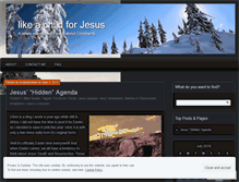 Tablet Screenshot of likeachildforjesus.wordpress.com