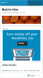 Mobile Screenshot of bukirakbo.wordpress.com