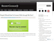 Tablet Screenshot of berrygeeks.wordpress.com