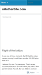 Mobile Screenshot of amothersite.wordpress.com