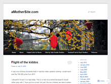 Tablet Screenshot of amothersite.wordpress.com