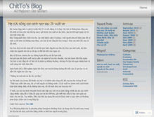 Tablet Screenshot of chitto.wordpress.com