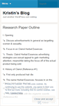 Mobile Screenshot of kristingauta.wordpress.com