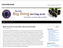 Tablet Screenshot of currantevents.wordpress.com
