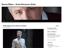 Tablet Screenshot of darreneliker.wordpress.com