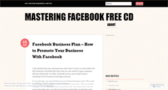 Desktop Screenshot of masteringfbfreecd.wordpress.com