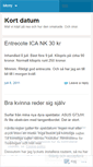 Mobile Screenshot of kortdatum.wordpress.com