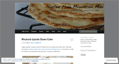 Desktop Screenshot of glutenfreemountainman.wordpress.com