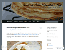 Tablet Screenshot of glutenfreemountainman.wordpress.com