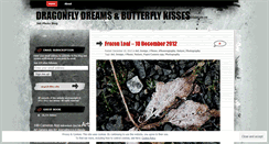 Desktop Screenshot of dragonflydreamsandbutterflykisses.wordpress.com