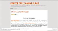 Desktop Screenshot of kantorjellygamatkudus.wordpress.com