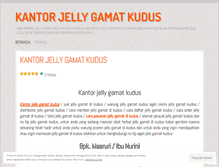 Tablet Screenshot of kantorjellygamatkudus.wordpress.com