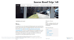 Desktop Screenshot of inscoe.wordpress.com