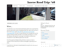Tablet Screenshot of inscoe.wordpress.com