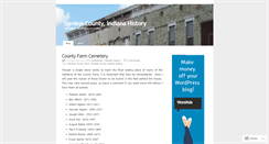Desktop Screenshot of daviesscohistory.wordpress.com