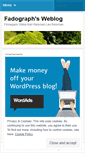 Mobile Screenshot of fadograph.wordpress.com
